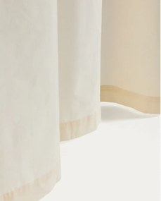 Krémový bavlnený detský záves 135x270 cm Zelda – Kave Home