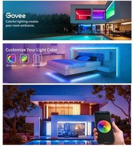 Govee - LED RGB Stmievateľný pásik SMART LED/36W/24V 10m Wi-Fi