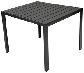 DEOKORK Hliníkový stôl TRENTO 90 x 90 cm
