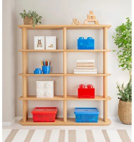 Biely úložný box štvorec LEGO®