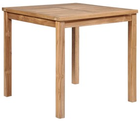 Záhradný stôl 80x80x77 cm, tíkový masív