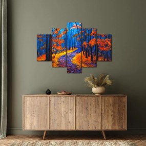 Obraz jesenného lesa (150x105 cm)