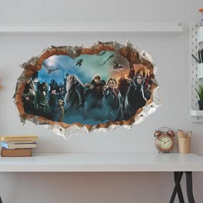 Samolepka na stenu "Harry Potter" 50x70 cm