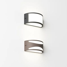 Ideal Lux - Vonkajšie nástenné svietidlo REX 1xE27/60W/230V IP44 hnedé