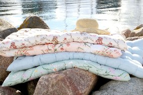 Ružový matrac s kvetmi Aix Quilt Wild Flowers - 60*100 cm