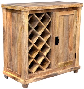 furniture-nabytek.cz - Barová skriňa 90x90x45 z masívu mango