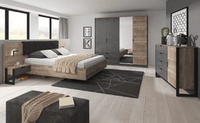LM Šatníková skriňa Bergen 220