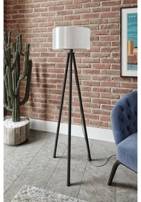 Stojacia lampa AYD 1xE27/40W/230V čierna/biela+