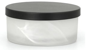 Biely sklenený kúpeľňový organizér na vatové tampóny Madison – Spirella