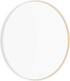 Nimco Biele LED zrkadlo priem. 1000 s dvoma dotykovými senzormi - ZPB 31004RVX-05