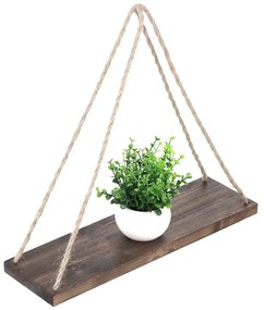 Závesná drevená polica Hang