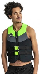 Pánska záchranná vesta JOBE MIDNIGHT LIME GREEN​​​​​​​ veľ. M