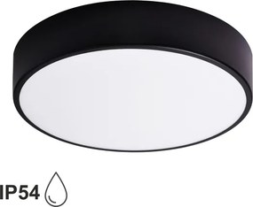 Brilagi - LED RGBW stmievateľné kúpeľňové stropné svietidlo CLARE 3xE27/9W/230V IP54 Wi-Fi čierna