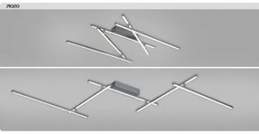 Rabalux 71020 - LED stropné svietidlo NEGAN LED/40W/230V 4000K