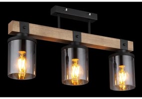 Globo 15555-3D - Prisadený luster LILA 3xE27/60W/230V