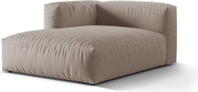 Béžový modul pohovky (ľavý roh) Martina – Micadoni Home