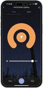 Inteligentná nástenná lampa okrúhla zlatá vrátane 2 Wifi g9 - Pulley