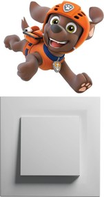 PIPPER. PAW Patrol - Zuma - nálepka nad vypínač