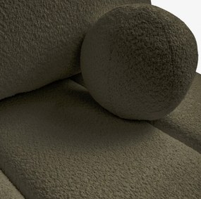 Rozkladacia pohovka SARIA Olive Boucle
