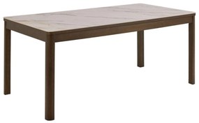 Obdĺžnikový stôl Southampton, dymový dub a keramická doska, 180 cm (24885)