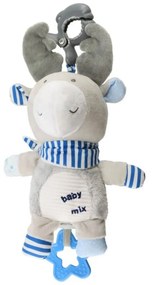 Detská plyšová hračka s hracím strojčekom a klipom Los