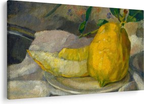 Obraz - French 19th Century, Melon and Lemon, reprodukcia (90x60 cm)