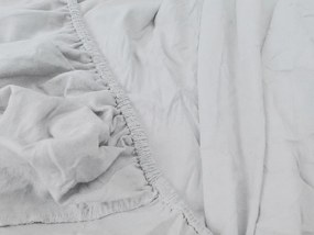 Jersey plachta s lycrou strieborná 90 x 200 cm