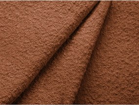 Hnedá pohovka z textílie bouclé 170 cm Molino – Micadoni Home