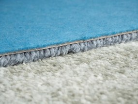 Condor Carpets, Metrážny koberec Serena 6662, na mieru, šíře 4m,5m, zelená, filc, obývacia izba