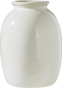 MOUNTAIN LODGE Váza lyžiari 18 cm - biela