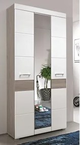 Skriňa Funny, dub strieborný/biela%