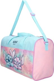 Dievčenská športová a cestovná taška Lilo &amp; Stitch - motív Stitch a Angel - Aloha - 18L