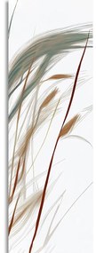 Obraz vejúce steblá trávy - 40x120