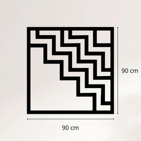 SENTOP | Geometrická drevená dekorácia na stenu | Moderný dizajn | SENTOP HDF0397-A
