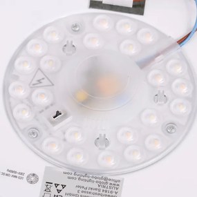 Globo 41764-12 - LED Stropné svietidlo BRUNO LED/12W/230V 307 mm 3000/4500/6000K