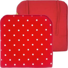 ARÔME HOME Podsedák s bielymi bodkami