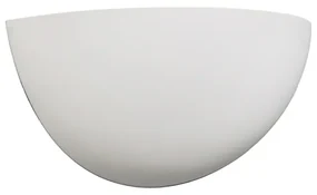 Moderná nástenná lampa biela - Britt