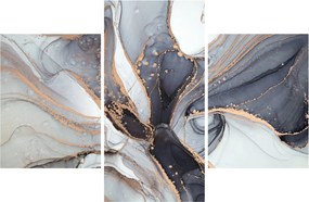 Obraz - Šedý mramor (90x60 cm)
