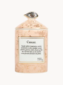 Ručne vyrobená vonná sviečka Cancer (bergamot a vetiver)