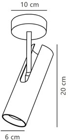 DFTP by Nordlux - Bodové svietidlo MIB 1xGU10/8W/230V biela