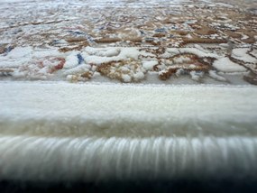 Koberec Miras 1200 CREAM – krémový obdĺžnik s orientálnym vzorom Rozmer: 200x300 cm