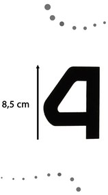 IKO Nástenné hodiny veľké 80-120cm - čierne