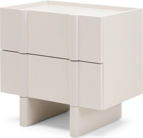 Noční stolek Moss 60 cm kašmírový