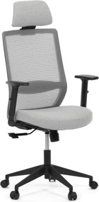 Kancelárska stolička sivá KA-V3329 GREY