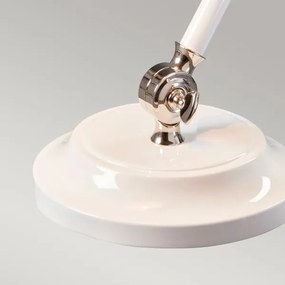 Elstead PV-ELEMENT-WPN - Stolná lampa PROVENCE ELEMENT 1xE27/60W/230V biela