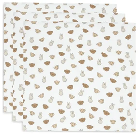 Plienky 3 ks 70x70 cm Miffy & Friends