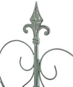 Mriežka na popínavé rastliny Mandevilla - 133 x 99 cm - Zelená antik