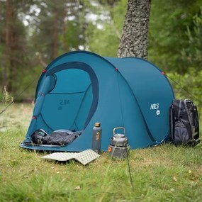NC3743 MODRÝ SAMOSTATNE ROZLOŽITEĽNÝ PLÁŽOVÝ STAN NILS CAMP