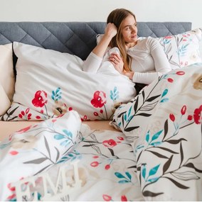 Obliečky bavlnené Nice EMI, Francúzsky set1 200x220 + 2x (70x90)