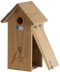 Vtáčia búdka Simple2, 30x17x14 cm, drevo, hnedá